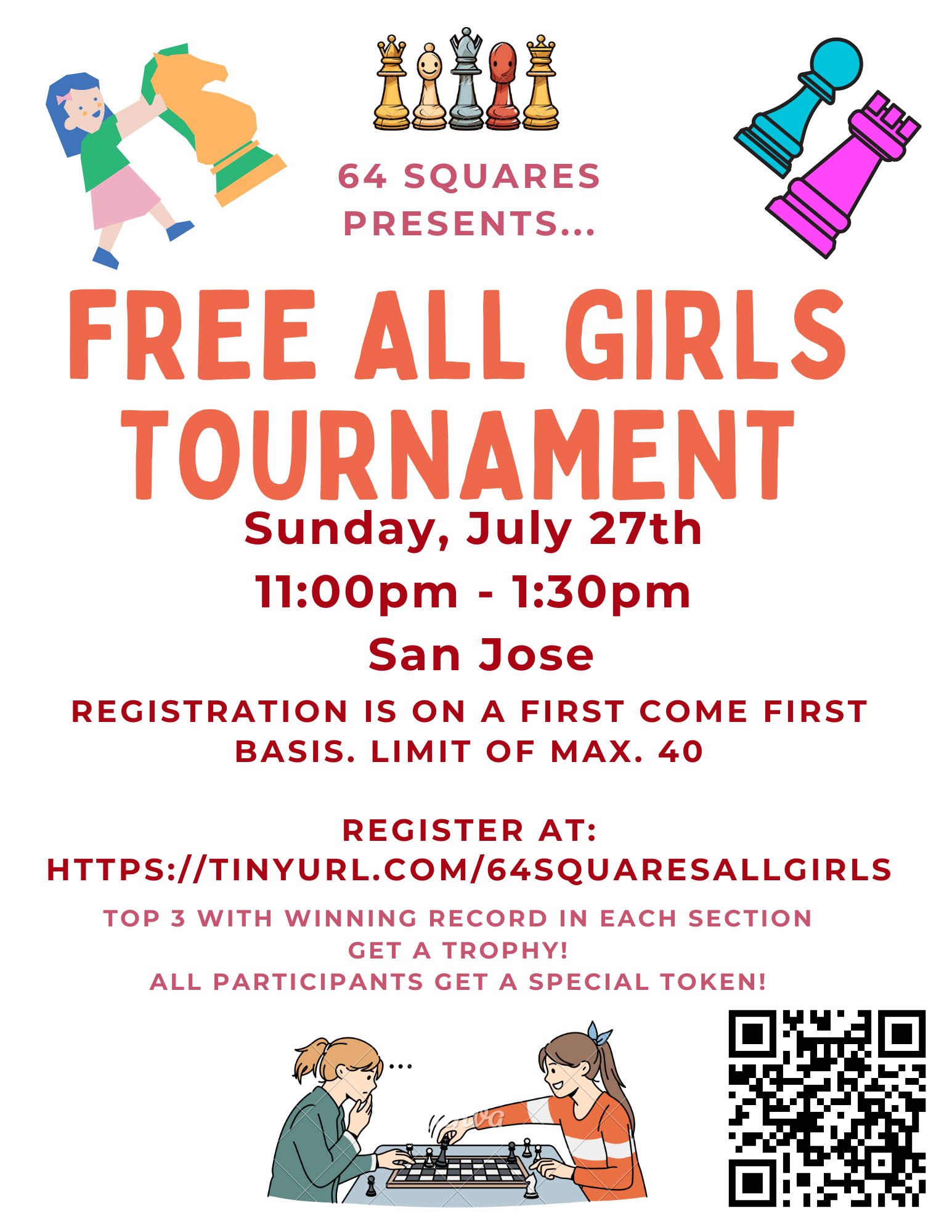 2025 All Girls Scholastic FREE Tournament